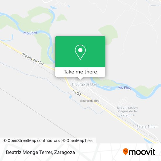 Beatriz Monge Terrer map