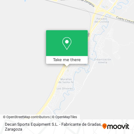 mapa Decan Sports Equipment S.L. - Fabricante de Gradas