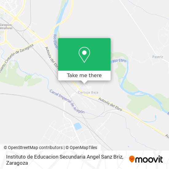 Instituto de Educacion Secundaria Angel Sanz Briz map