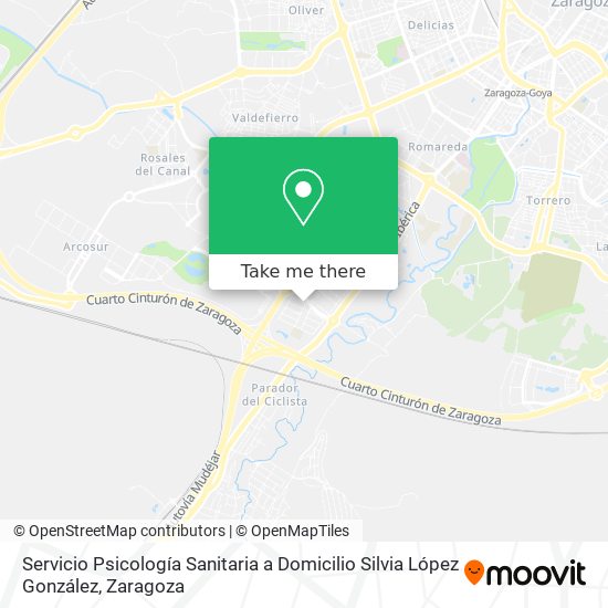 Servicio Psicología Sanitaria a Domicilio Silvia López González map