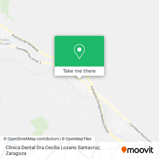 Clinica Dental Dra.Cecilia Lozano Santacruz map
