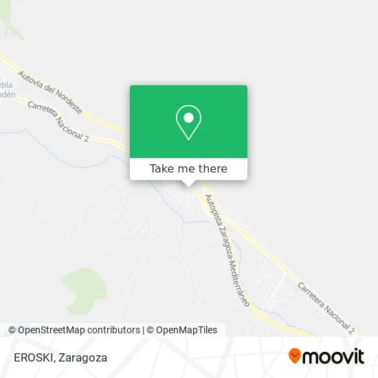 EROSKI map