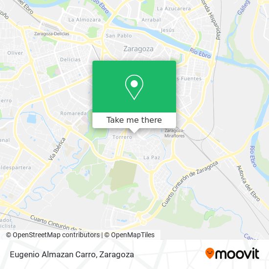 Eugenio Almazan Carro map