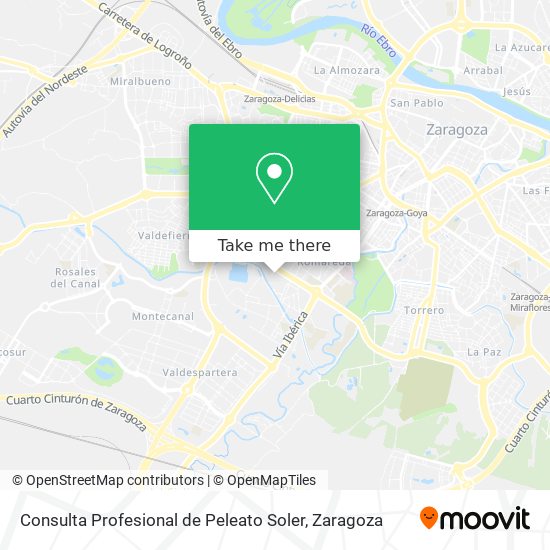 Consulta Profesional de Peleato Soler map