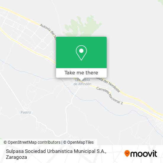 Sulpasa Sociedad Urbanistica Municipal S.A. map