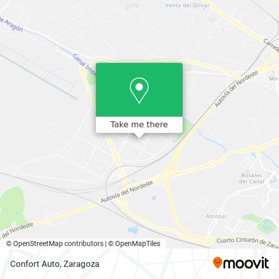 Confort Auto map