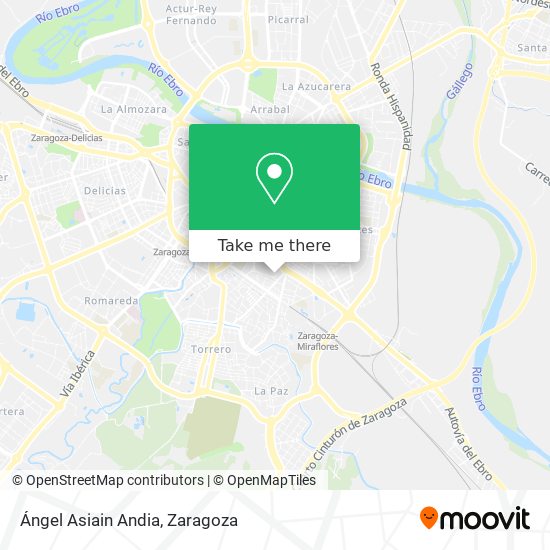 Ángel Asiain Andia map