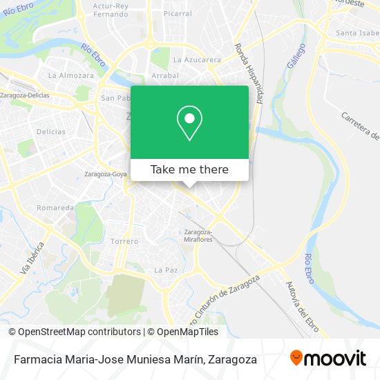 Farmacia Maria-Jose Muniesa Marín map