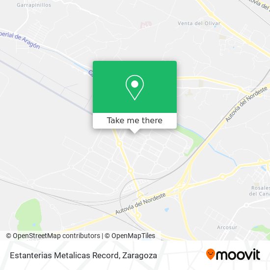 Estanterias Metalicas Record map
