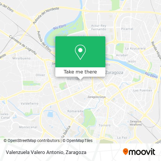 Valenzuela Valero Antonio map