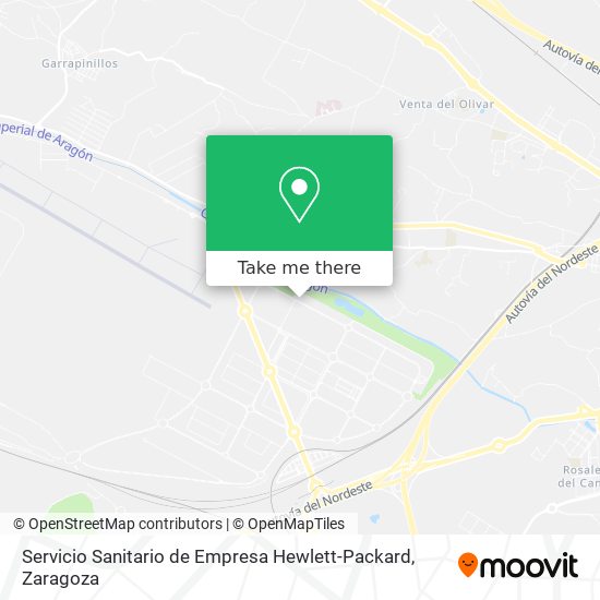 Servicio Sanitario de Empresa Hewlett-Packard map