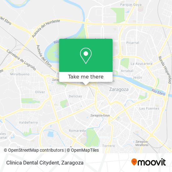 Clínica Dental Citydent map