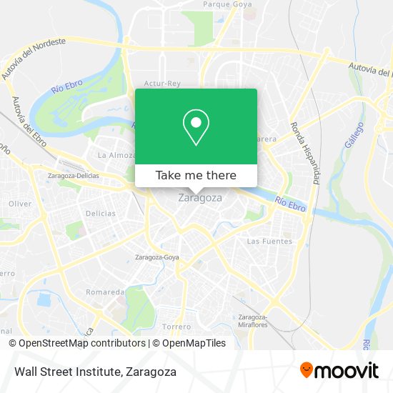 Wall Street Institute map