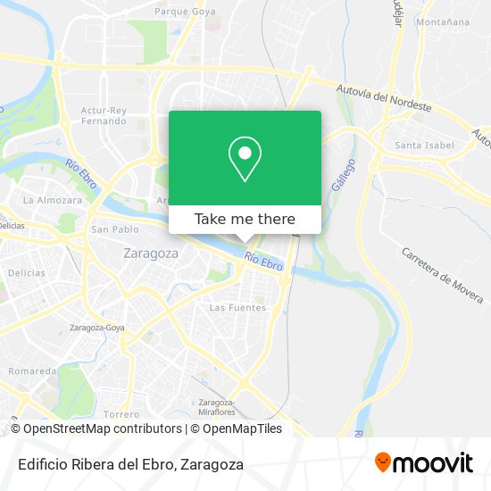 Edificio Ribera del Ebro map