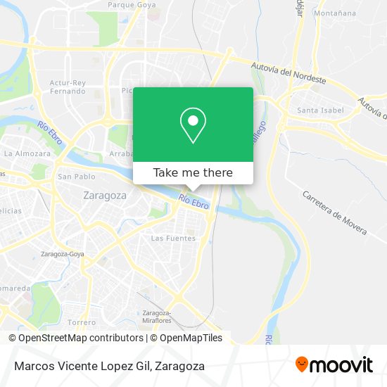Marcos Vicente Lopez Gil map