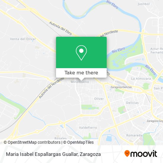 Maria Isabel Espallargas Guallar map