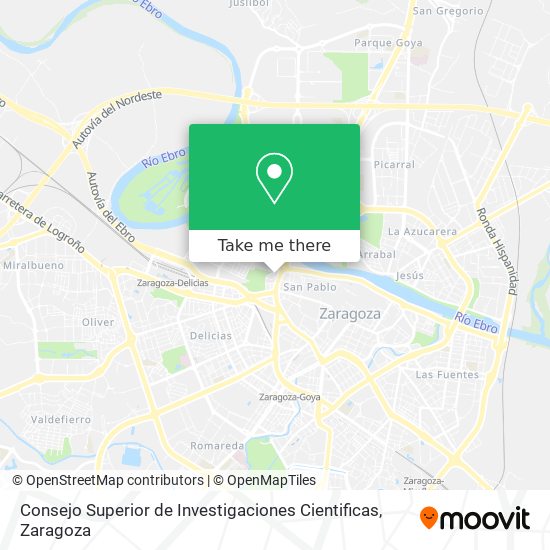 Consejo Superior de Investigaciones Cientificas map