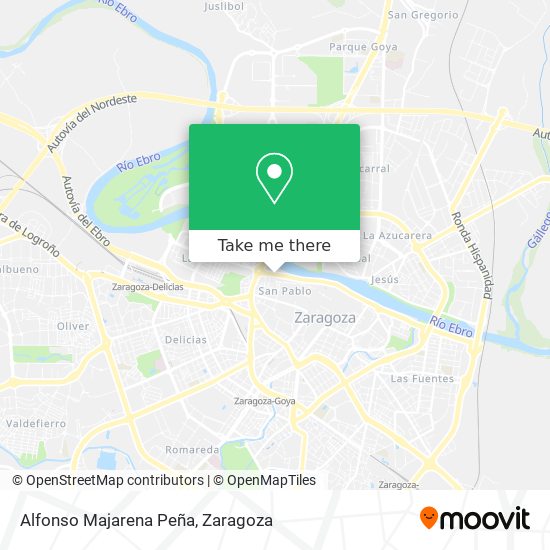 Alfonso Majarena Peña map