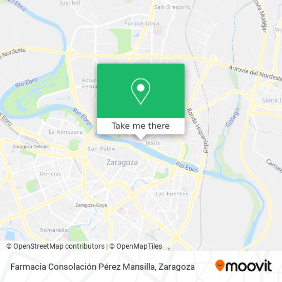 Farmacia Consolación Pérez Mansilla map