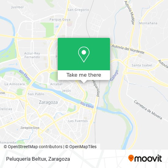 Peluquería Beltux map