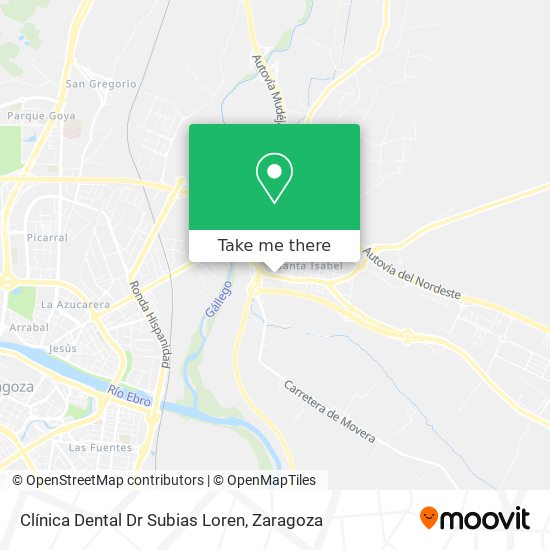 Clínica Dental Dr Subias Loren map