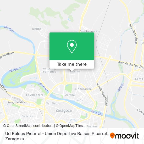 Ud Balsas Picarral - Union Deportiva Balsas Picarral map