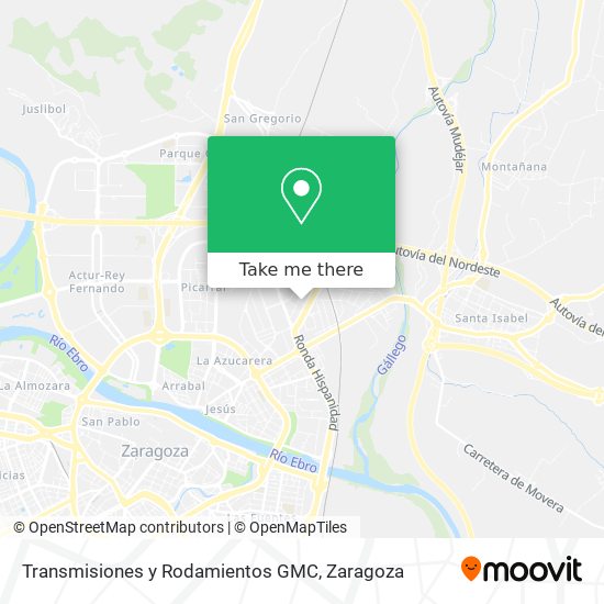 Transmisiones y Rodamientos GMC map
