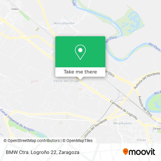 BMW Ctra. Logroño 22 map