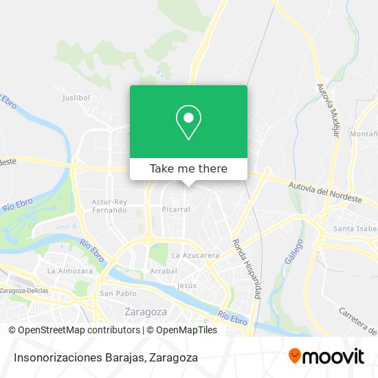 Insonorizaciones Barajas map
