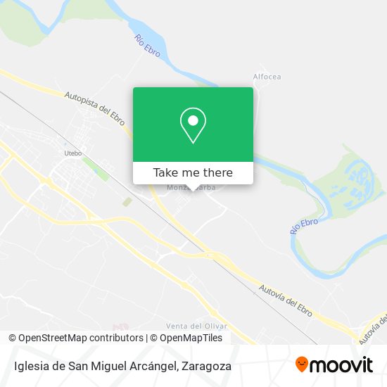 Iglesia de San Miguel Arcángel map
