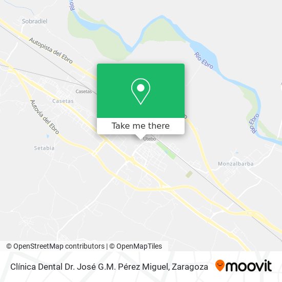 Clínica Dental Dr. José G.M. Pérez Miguel map