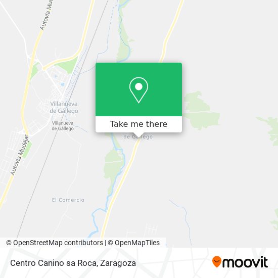 Centro Canino sa Roca map