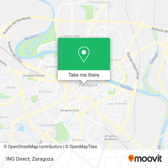 ING Direct map