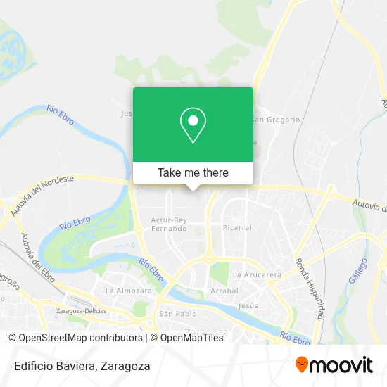 Edificio Baviera map