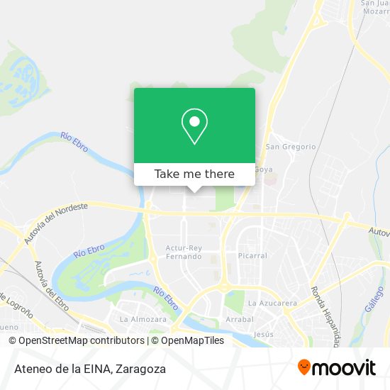 Ateneo de la EINA map