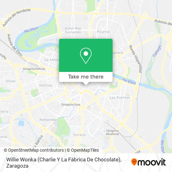 mapa Willie Wonka (Charlie Y La Fàbrica De Chocolate)