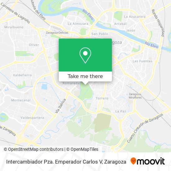 Intercambiador Pza. Emperador Carlos V map