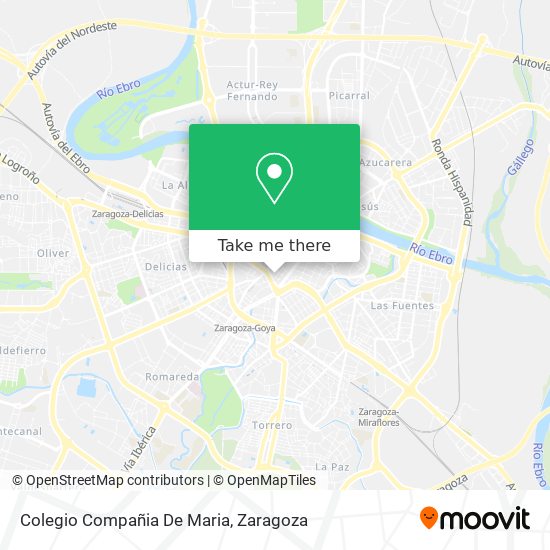 Colegio Compañia De Maria map