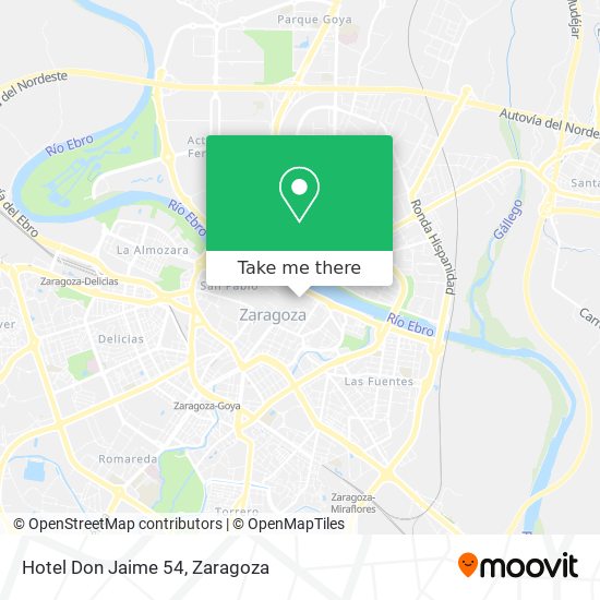 Hotel Don Jaime 54 map