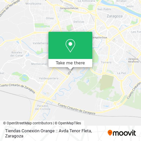 Tiendas Conexión Orange :: Avda Tenor Fleta map