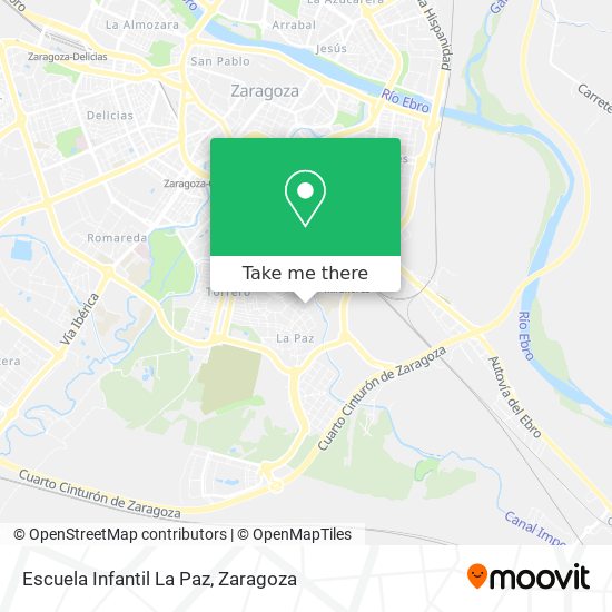 Escuela Infantil La Paz map