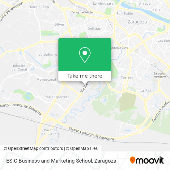 ESIC Business and Marketing School map