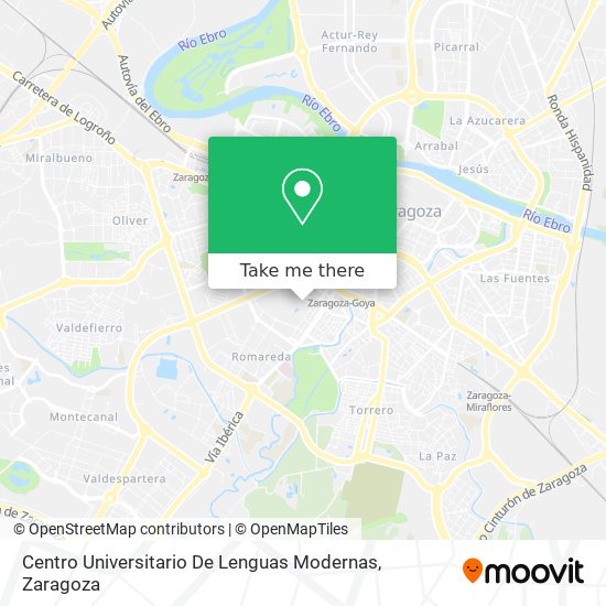 Centro Universitario De Lenguas Modernas map