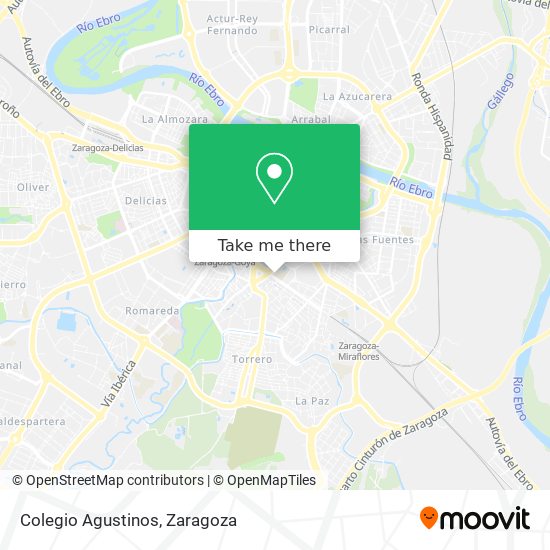 mapa Colegio Agustinos