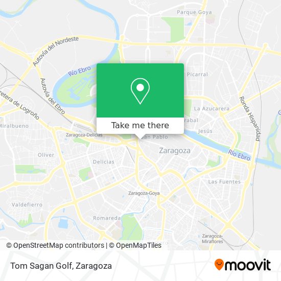 Tom Sagan Golf map