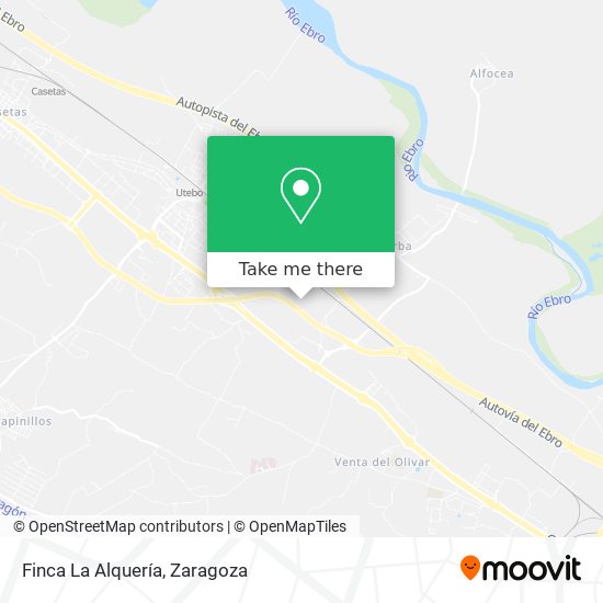 Finca La Alquería map