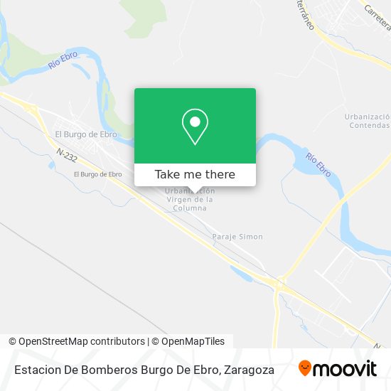 Estacion De Bomberos Burgo De Ebro map