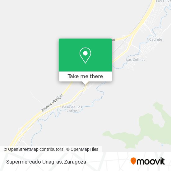 Supermercado Unagras map