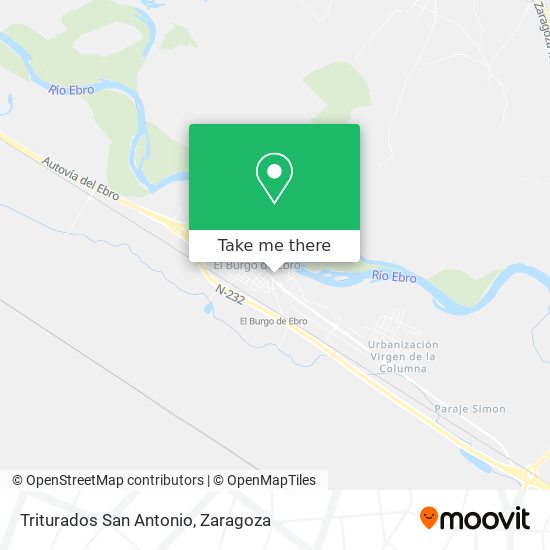 Triturados San Antonio map