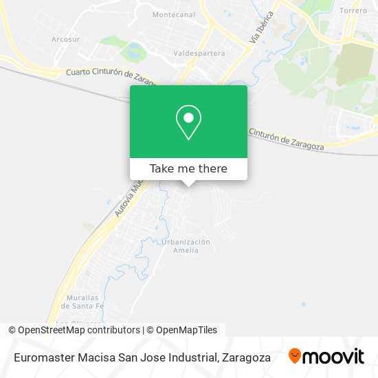 Euromaster Macisa San Jose Industrial map